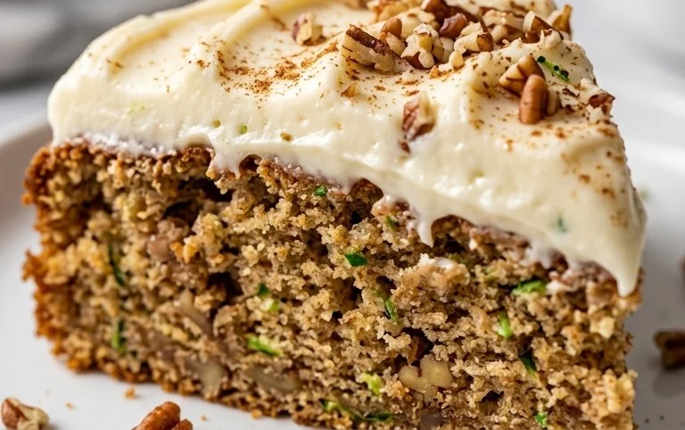 Zucchini Cake with Cream Cheese Frosting