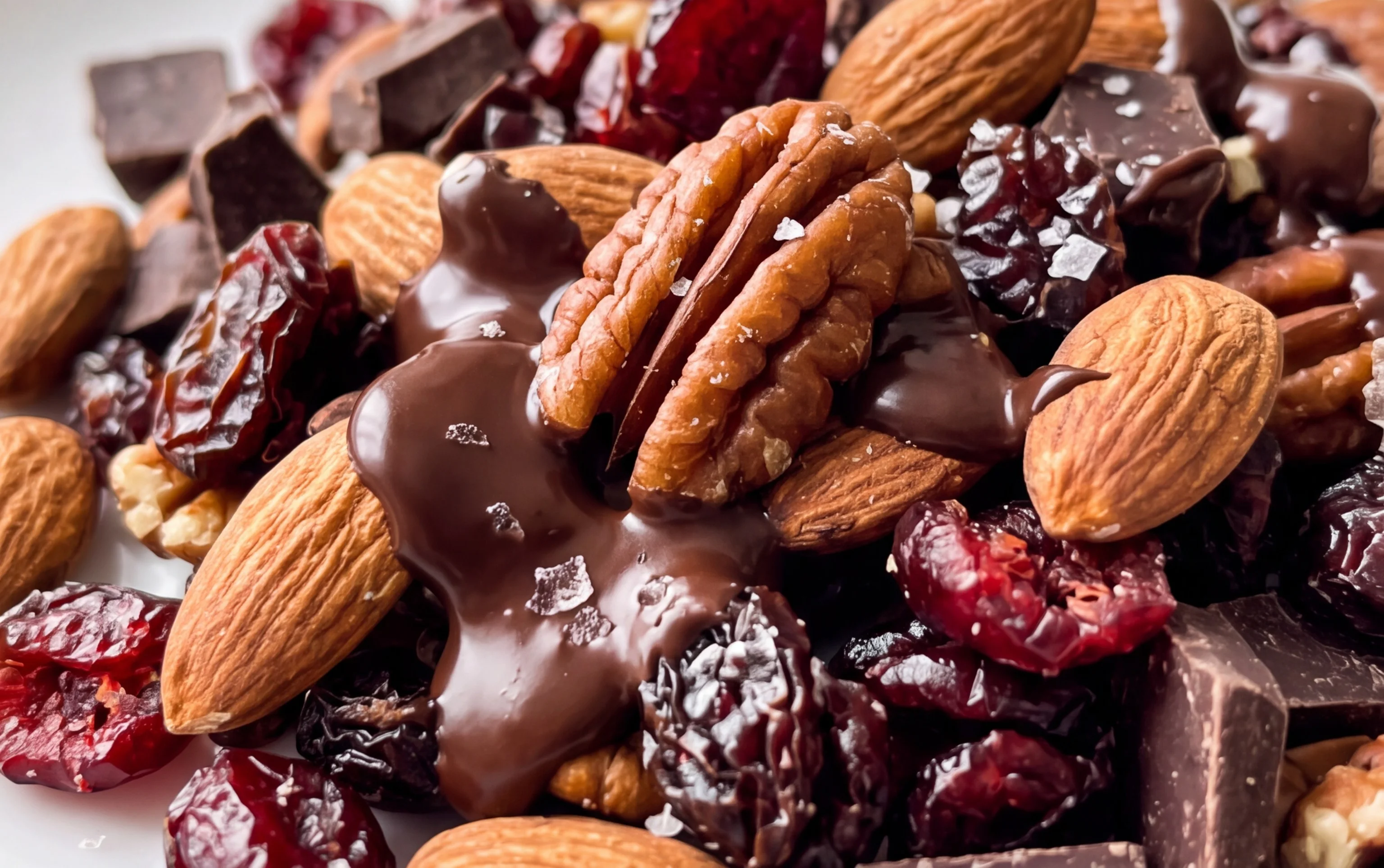 Dark Chocolate Trail Mix Recipe {Heart Healthy}