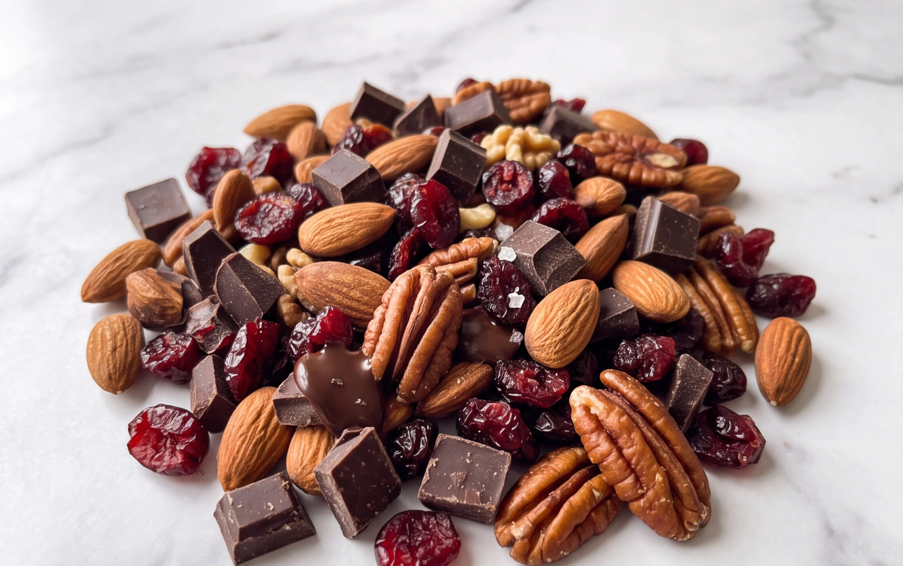 Heart Healthy Dark Chocolate Trail Mix Recipe