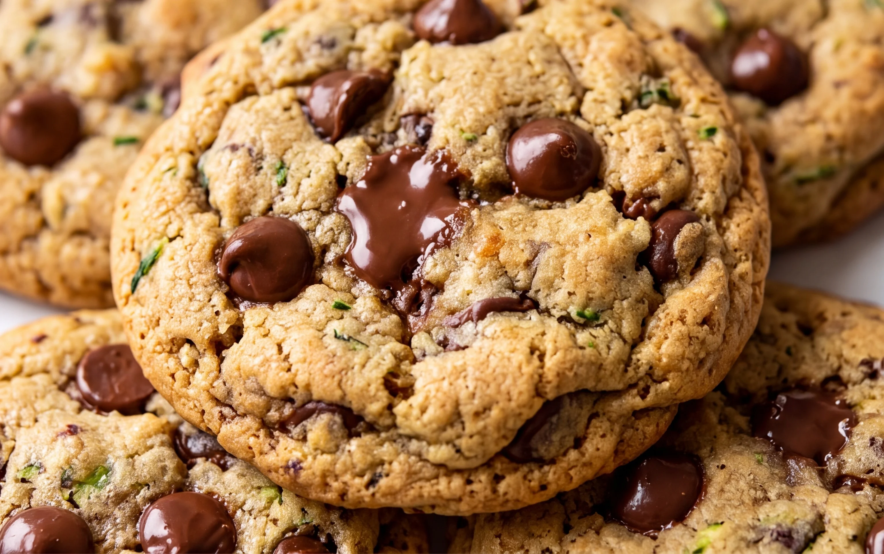 Zucchini Chocolate Chip Cookies